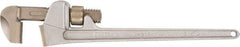 Ampco - 48" Aluminum Nonsparking Pipe Wrench - 7-9/16" Pipe Capacity - Best Tool & Supply