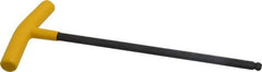 Bondhus - 3/8" Hex, T-Handle Cushion Grip, Ball End Hex Key - 10-51/64" OAL, Protanium High Torque Steel, Inch System of Measurement - Best Tool & Supply