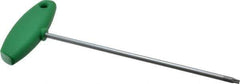 Wiha - T20 Standard Torx Key - Flag-Style, 7-7/8" Length Under Head, 200mm OAL - Best Tool & Supply