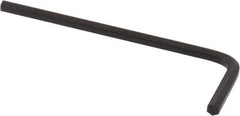 Bondhus - 3/32" Hex, Short Arm, Hex Key - 2-43/64" OAL, Protanium High Torque Steel, Inch System of Measurement - Best Tool & Supply