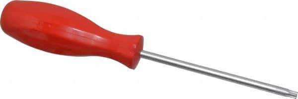 Wiha - T30 Torx Driver - 4-1/2" Blade Length, 8-1/2" OAL, Standard Handle - Best Tool & Supply