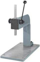 JT&M - 3/4" Ram, 11-5/8" Throat Depth, 200 Lb Manual Arbor Press - 10" Max Work Height x 24" Max Work Width, 12:1 Leverage Ratio, 10" Base Width x 19-1/2" Base Depth - Best Tool & Supply