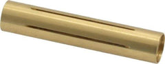 Made in USA - 9/32" Diam Through Hole Barrel Cylinder - 1.4" Barrel Length, Eccentric Slot - Best Tool & Supply