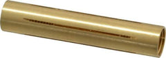 Made in USA - 3/8" Diam Through Hole Barrel Cylinder - 1.87" Barrel Length, Eccentric Slot - Best Tool & Supply