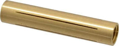 Made in USA - 9/16" Diam Through Hole Barrel Cylinder - 2-3/4" Barrel Length, Eccentric Slot - Best Tool & Supply