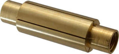 Made in USA - 7/8" Diam Through Hole Barrel Cylinder - 3" Barrel Length, Eccentric Slot - Best Tool & Supply