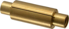 Made in USA - 15/16" Diam Through Hole Barrel Cylinder - 3" Barrel Length, Eccentric Slot - Best Tool & Supply