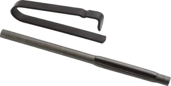 Made in USA - 4" Long x 1/4" Thick Midget Lap - 0.205" Arbor Diam, 10 Piece Set - Best Tool & Supply