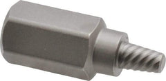 Irwin Hanson - Spiral Flute Screw Extractor - 7/32" Extractor for 3/8" Screw, 1/2" Hex - Best Tool & Supply