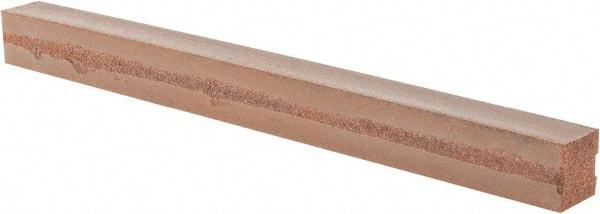 Cratex - 1/2" Wide x 6" Long x 1/2" Thick, Square Abrasive Block - Fine Grade - Best Tool & Supply