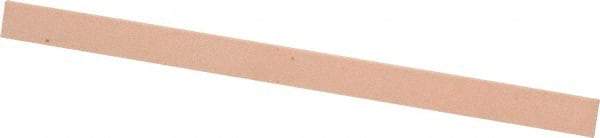 Made in USA - 400 Grit Aluminum Oxide Rectangular Polishing Stone - Super Fine Grade, 1/4" Wide x 4" Long x 1/16" Thick - Best Tool & Supply