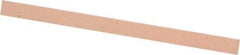 Made in USA - 400 Grit Aluminum Oxide Rectangular Polishing Stone - Super Fine Grade, 1/4" Wide x 4" Long x 1/16" Thick - Best Tool & Supply