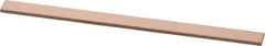 Made in USA - 600 Grit Aluminum Oxide Rectangular Polishing Stone - Super Fine Grade, 1/4" Wide x 4" Long x 1/16" Thick - Best Tool & Supply