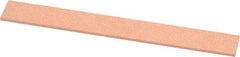 Made in USA - 180 Grit Aluminum Oxide Rectangular Polishing Stone - Very Fine Grade, 1/2" Wide x 4" Long x 1/16" Thick - Best Tool & Supply