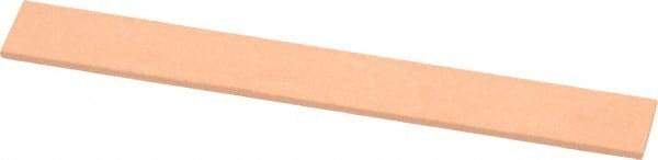 Value Collection - 220 Grit Aluminum Oxide Rectangular Polishing Stone - Very Fine Grade, 1/2" Wide x 4" Long x 1/16" Thick - Best Tool & Supply