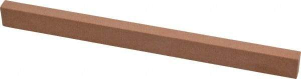 Made in USA - 180 Grit Aluminum Oxide Rectangular Polishing Stone - Very Fine Grade, 1/2" Wide x 6" Long x 1/4" Thick - Best Tool & Supply