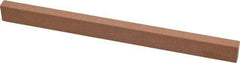 Made in USA - 180 Grit Aluminum Oxide Rectangular Polishing Stone - Very Fine Grade, 1/2" Wide x 6" Long x 1/4" Thick - Best Tool & Supply