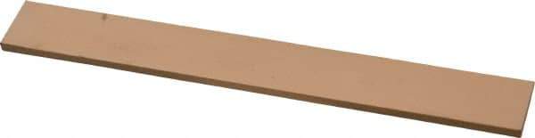 Made in USA - 600 Grit Aluminum Oxide Rectangular Polishing Stone - Super Fine Grade, 3/4" Wide x 6" Long x 1/8" Thick - Best Tool & Supply