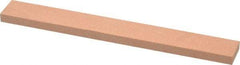 Made in USA - 180 Grit Aluminum Oxide Rectangular Polishing Stone - Very Fine Grade, 3/4" Wide x 6" Long x 1/4" Thick - Best Tool & Supply