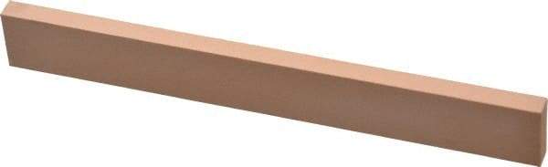 Made in USA - 400 Grit Aluminum Oxide Rectangular Polishing Stone - Super Fine Grade, 3/4" Wide x 6" Long x 1/4" Thick - Best Tool & Supply