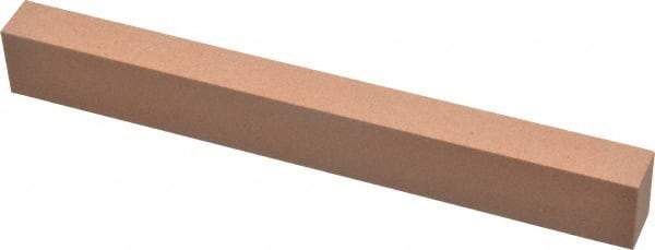 Made in USA - 220 Grit Aluminum Oxide Rectangular Polishing Stone - Very Fine Grade, 3/4" Wide x 6" Long x 1/2" Thick - Best Tool & Supply