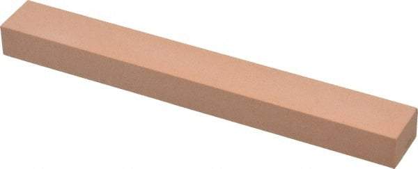 Made in USA - 320 Grit Aluminum Oxide Rectangular Polishing Stone - Extra Fine Grade, 3/4" Wide x 6" Long x 1/2" Thick - Best Tool & Supply