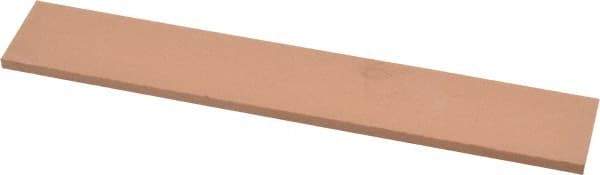 Made in USA - 400 Grit Aluminum Oxide Rectangular Polishing Stone - Super Fine Grade, 1" Wide x 6" Long x 1/8" Thick - Best Tool & Supply