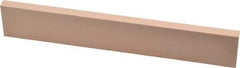 Made in USA - 600 Grit Aluminum Oxide Rectangular Polishing Stone - Super Fine Grade, 1" Wide x 6" Long x 1/4" Thick - Best Tool & Supply