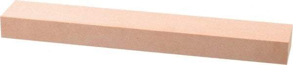 Made in USA - 320 Grit Aluminum Oxide Rectangular Polishing Stone - Extra Fine Grade, 1" Wide x 6" Long x 1/2" Thick - Best Tool & Supply