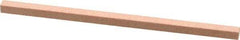 Made in USA - 180 Grit Aluminum Oxide Square Polishing Stone - Very Fine Grade, 5/32" Wide x 4" Long x 5/32" Thick - Best Tool & Supply