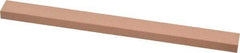 Made in USA - 220 Grit Aluminum Oxide Rectangular Polishing Stone - Very Fine Grade, 1/2" Wide x 6" Long x 1/4" Thick - Best Tool & Supply