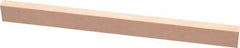 Made in USA - 400 Grit Aluminum Oxide Rectangular Polishing Stone - Super Fine Grade, 1/2" Wide x 6" Long x 1/4" Thick - Best Tool & Supply