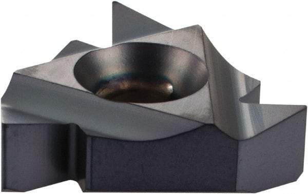 Iscar - 22IR Internal Right Hand 7-5 Partial Profile 60° Laydown Threading Insert - Grade IC908, TiAlN Coated Carbide, 12.7mm Inscribed Circle - Best Tool & Supply