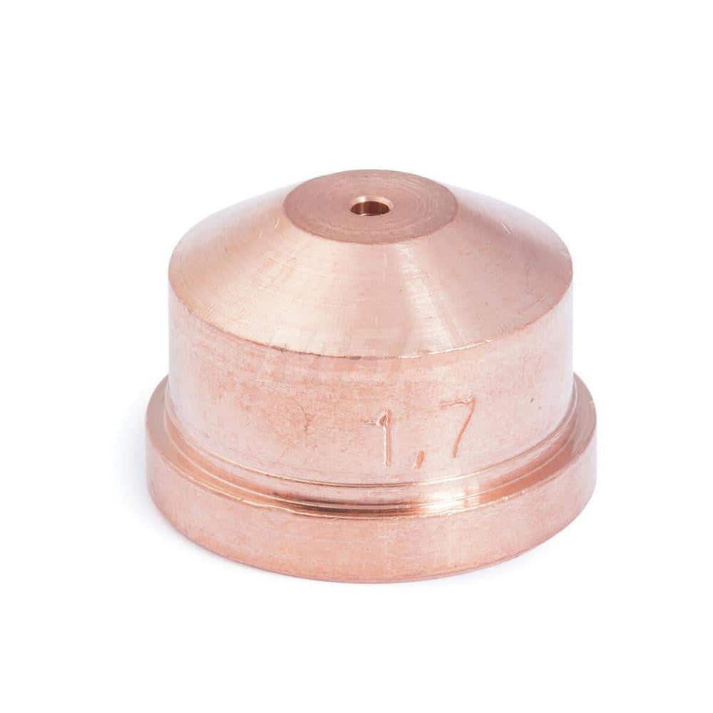 Plasma Cutter Cutting Tips, Electrodes, Shield Cups, Nozzles & Accessories; Accessory Type: End Piece; Type: Nozzle; Material: Copper; For Use With: PCT-125 Plasma Torch