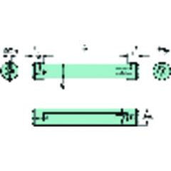 CXS-A25-04-06 Cylindrical Shank With Flat To CoroTurn® XS Double-Ended Adaptor - Best Tool & Supply