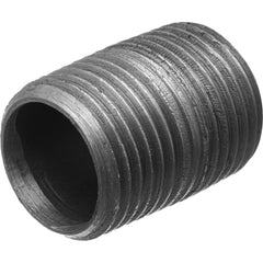 Black Pipe Nipples & Pipe; Thread Style: Fully Threaded; Schedule: 40; Construction: Welded; Lead Free: No; Standards:  ™ASTM A53; ASTM ™A733;  ™ASME ™B1.20.1; Nipple Type: Threaded Nipple; Overall Length: 1.38