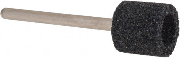 Grier Abrasives - 1/2 x 1/2" Head Diam x Thickness, B131, Cylinder Cup, Aluminum Oxide Mounted Point - Best Tool & Supply