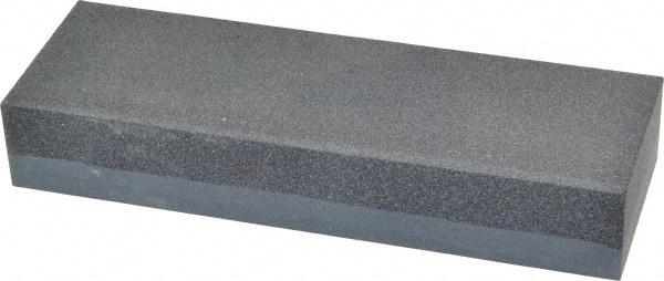 Made in USA - 6" Long x 2" Wide x 1" Thick, Silicon Carbide Sharpening Stone - Rectangle, Coarse, Fine Grade - Best Tool & Supply