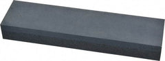 Made in USA - 8" Long x 2" Wide x 1" Thick, Silicon Carbide Sharpening Stone - Rectangle, Coarse, Fine Grade - Best Tool & Supply