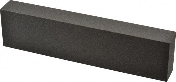 Made in USA - 8" Long x 2" Wide x 1" Thick, Aluminum Oxide Sharpening Stone - Rectangle, Coarse Grade - Best Tool & Supply