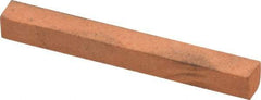 Made in USA - 4" Long x 1/4" Wide x 1/4" Thick, Aluminum Oxide Sharpening Stone - Square, Fine Grade - Best Tool & Supply