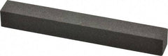 Made in USA - 4" Long x 1/2" Wide x 1/2" Thick, Aluminum Oxide Sharpening Stone - Square, Coarse Grade - Best Tool & Supply