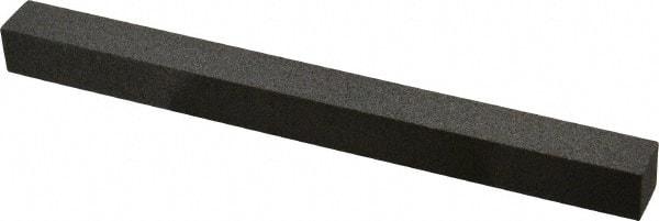 Made in USA - 6" Long x 1/2" Wide x 1/2" Thick, Aluminum Oxide Sharpening Stone - Square, Coarse Grade - Best Tool & Supply