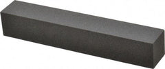 Made in USA - 6" Long x 1" Wide x 1" Thick, Aluminum Oxide Sharpening Stone - Square, Coarse Grade - Best Tool & Supply