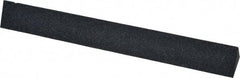 Made in USA - 4" Long x 1/2" Wide x 1/2" Thick, Silicon Carbide Sharpening Stone - Triangle, Medium Grade - Best Tool & Supply