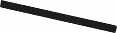 Made in USA - 4" Long x 1/4" Wide x 1/4" Thick, Aluminum Oxide Sharpening Stone - Triangle, Coarse Grade - Best Tool & Supply