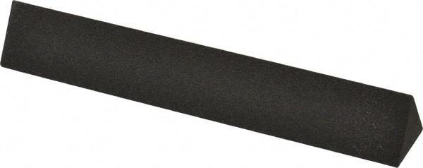 Made in USA - 6" Long x 1" Wide x 1" Thick, Aluminum Oxide Sharpening Stone - Triangle, Coarse Grade - Best Tool & Supply