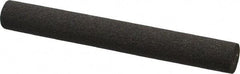 Made in USA - 4" Long x 1/2" Diam x 1/2" Thick, Aluminum Oxide Sharpening Stone - Round, Coarse Grade - Best Tool & Supply