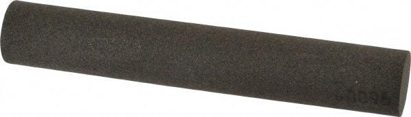 Made in USA - 6" Long x 1" Diam x 1" Thick, Aluminum Oxide Sharpening Stone - Round, Coarse Grade - Best Tool & Supply