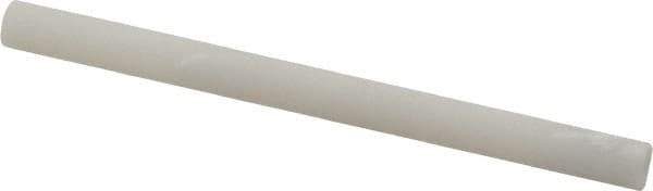 Made in USA - 3" Long x 1/4" Diam x 1/4" Thick, Novaculite Sharpening Stone - Round, Ultra Fine Grade - Best Tool & Supply